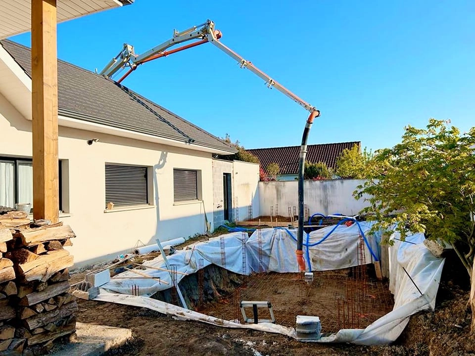 Construction piscine