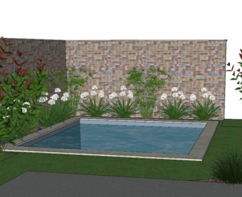 Plan d'une piscine 3x4